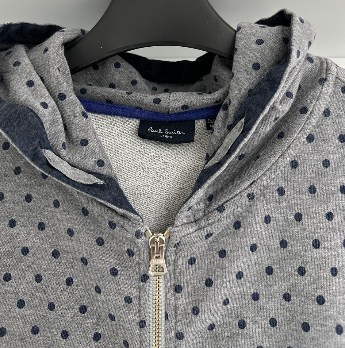 [폴 스미스] 남성 그레이 도트 후드 집업 상품이미지4