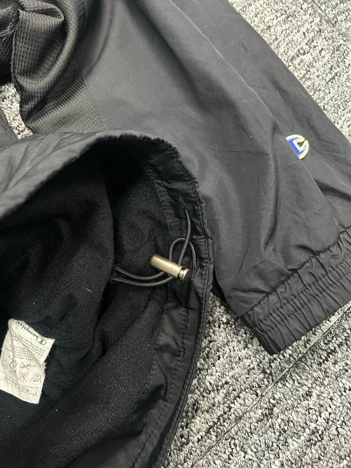 챔피온 블랙 바람막이 점퍼 XL 상품이미지7