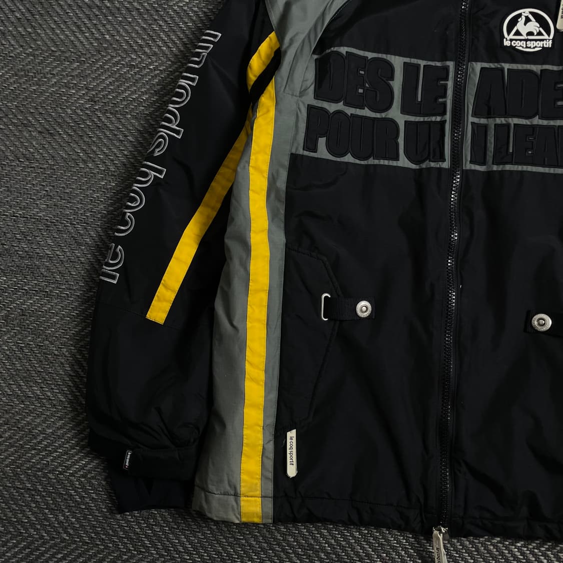 르꼬끄 올드스쿨 레이싱 바람막이 후드 자켓 y 4364 상품이미지3