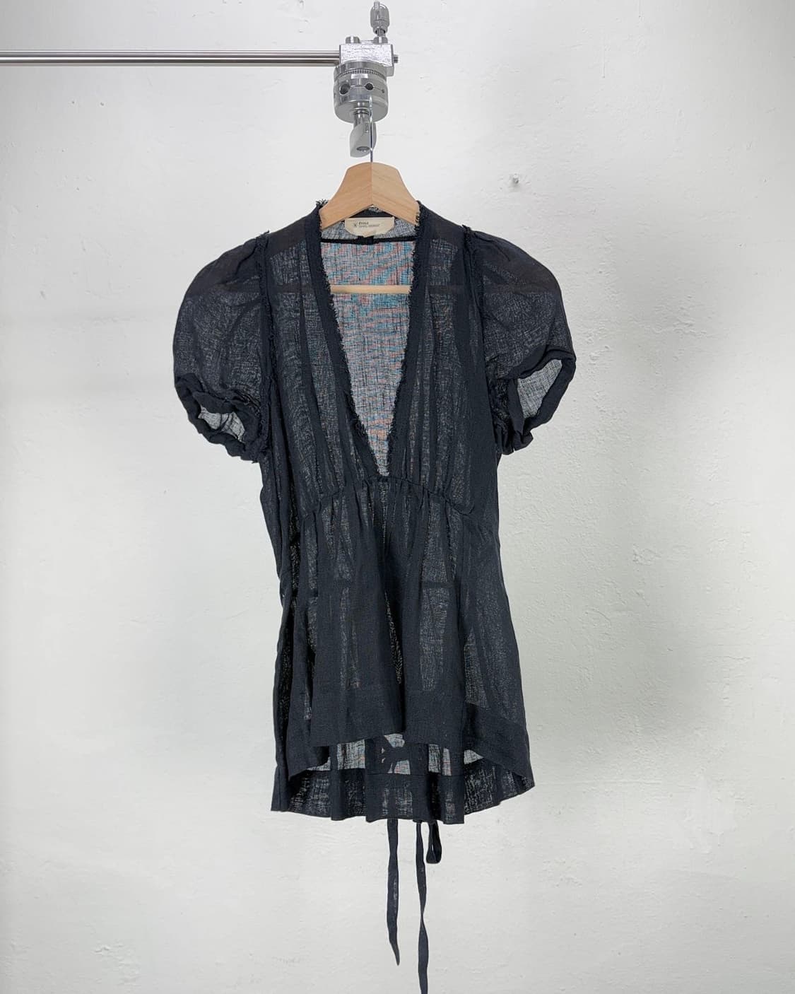 이자벨마랑 에뚜왈 샤기드 리넨 탑 블라우스 상품이미지1