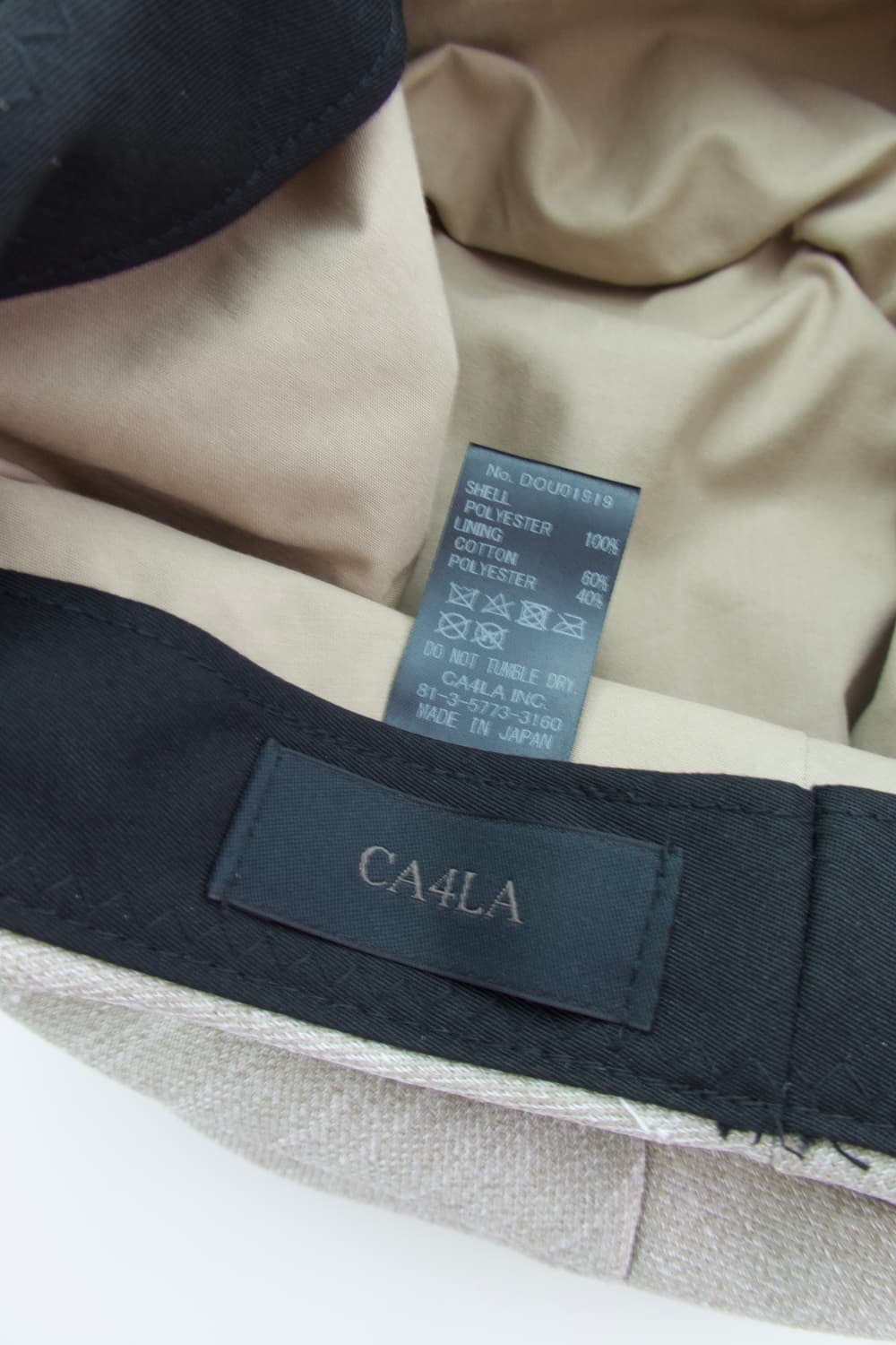 CA4LA 카시라 와이어 드레이프 캡 상품이미지4