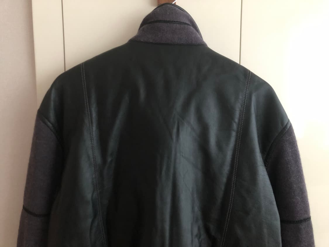 발망 라이센스 가죽X니트 자켓 상품이미지4