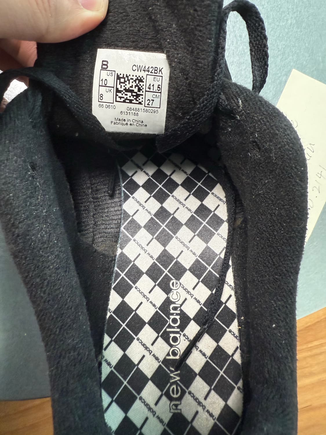 뉴발란스 442 블랙 미우미우 상품이미지4