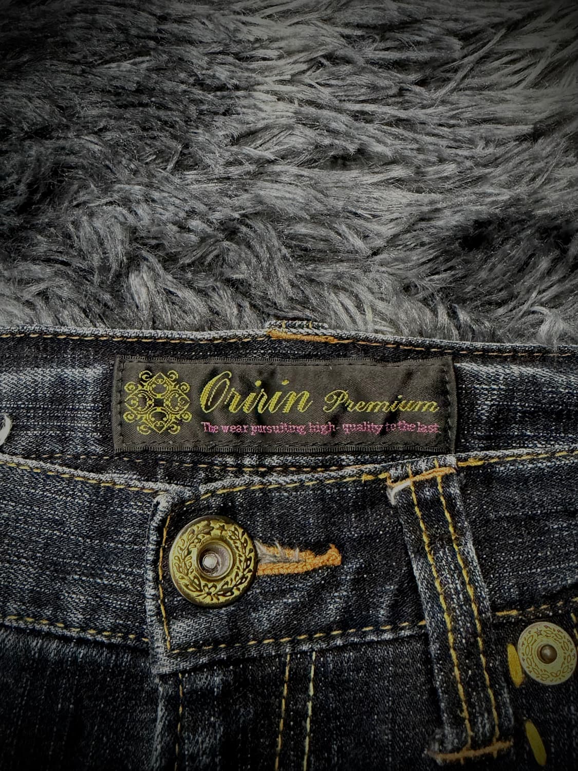 Oririn Jeans 워싱 부츠컷 데님팬츠 상품이미지9