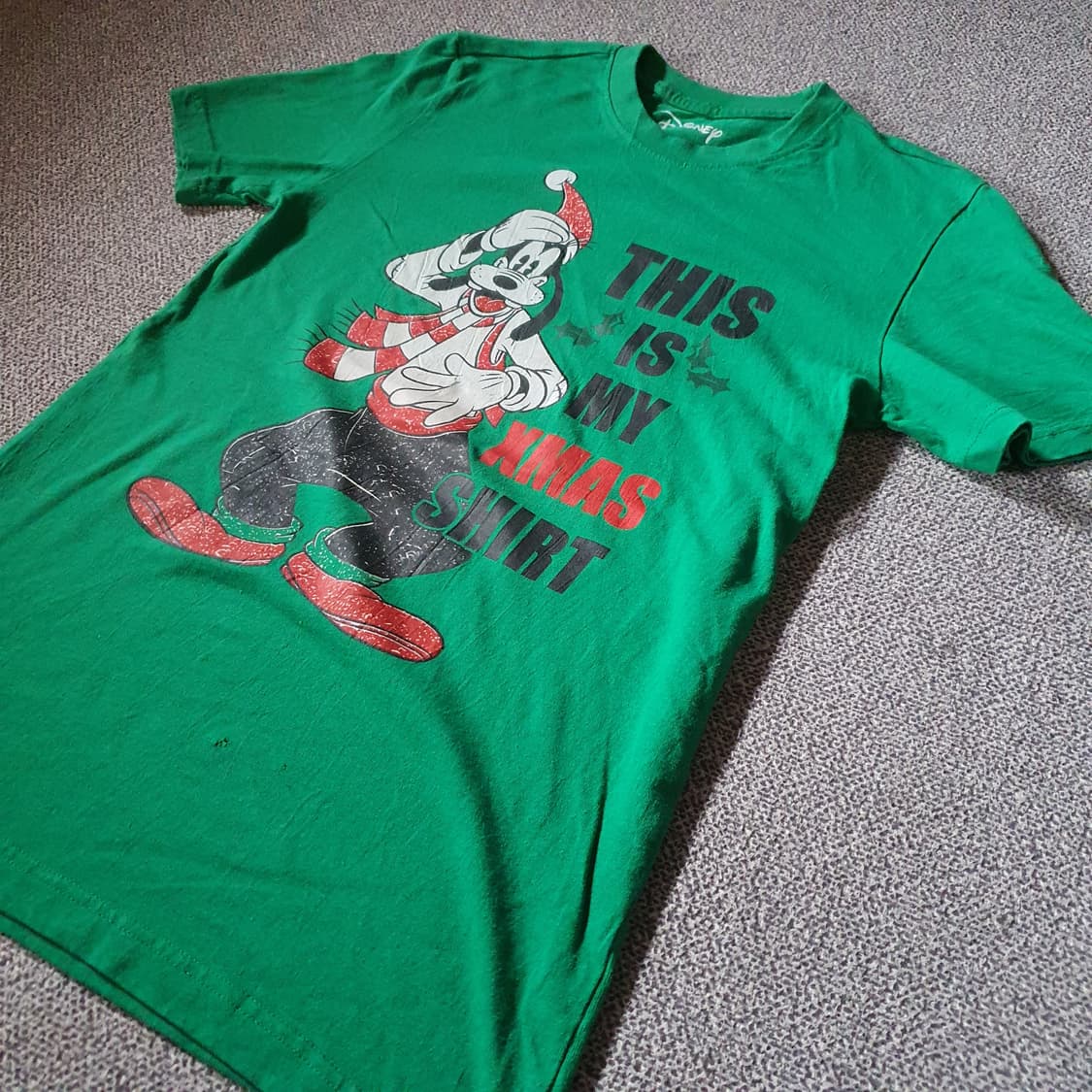 디즈니 크리스마스 구피 티셔츠 no.45 상품이미지2