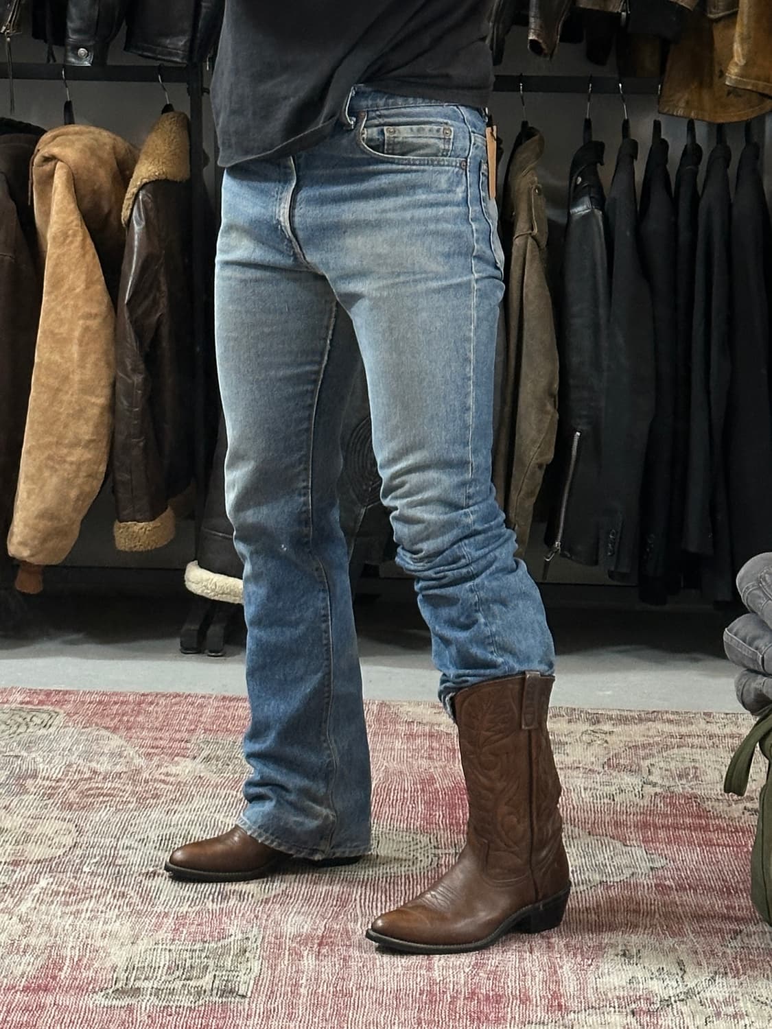 90's USA Made 레드윙 페코스 웨스턴 부츠 상품이미지2