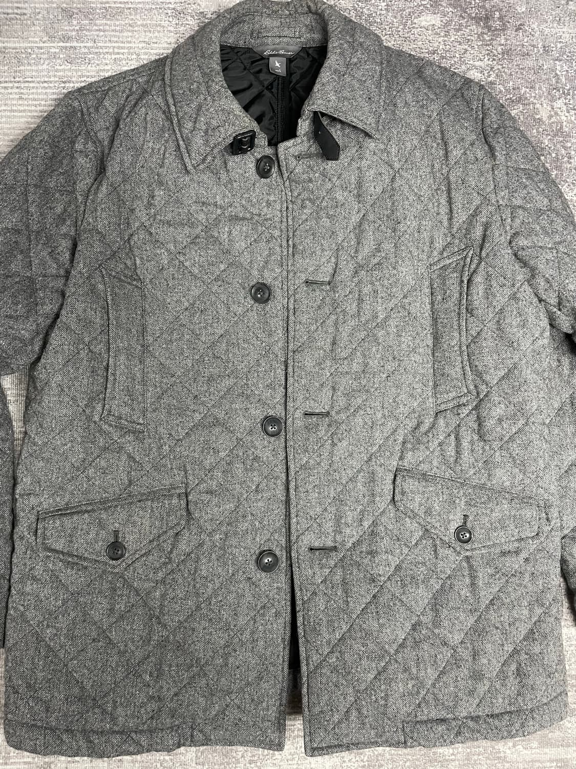 Vtg 에디바우어 울 퀼팅 헌팅자켓 상품이미지2