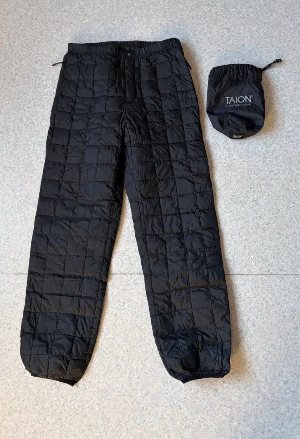 타이온(TAION) 마운틴 엑티브 라이트다운 팬츠 (L) 상품이미지2