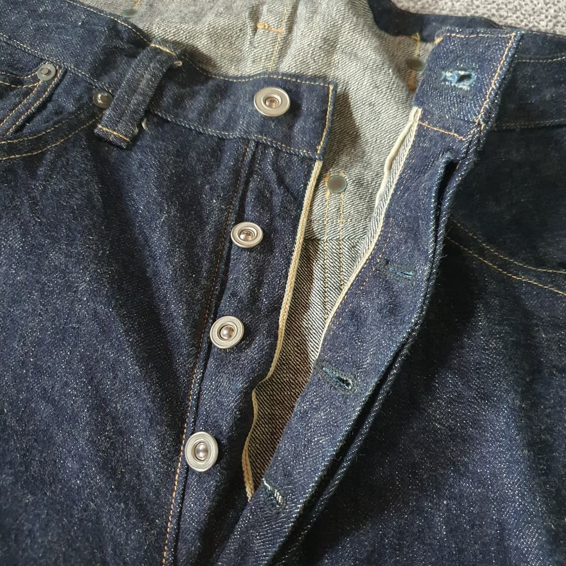 웨어하우스 헬러스 카페 데님 팬츠 상품이미지4