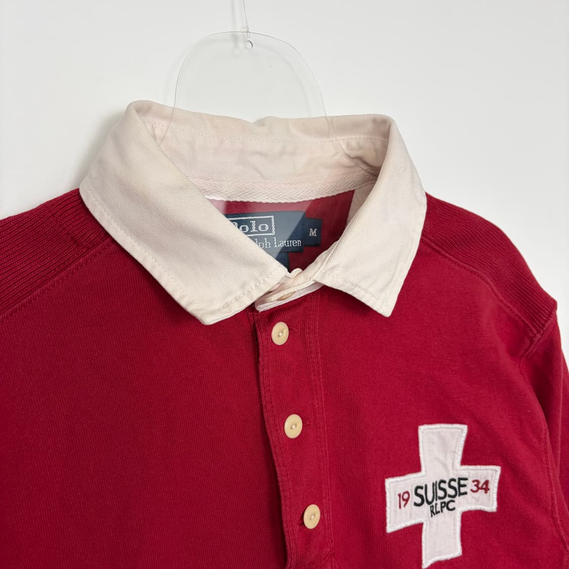 폴로 랄프로렌 스위스 럭비 카라 티셔츠 상품이미지3