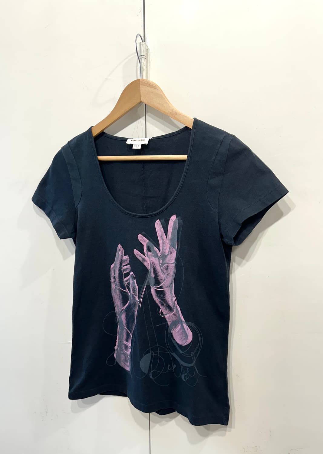 DIESEL 디젤 프린팅 반팔 티셔츠 상품이미지2