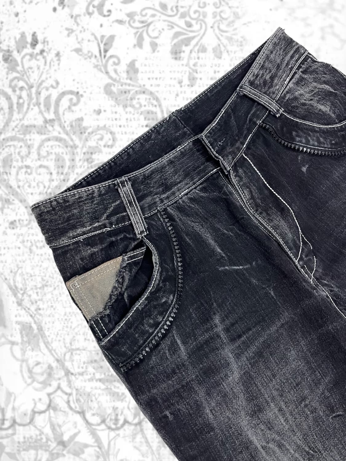 washing denim pants 상품이미지4