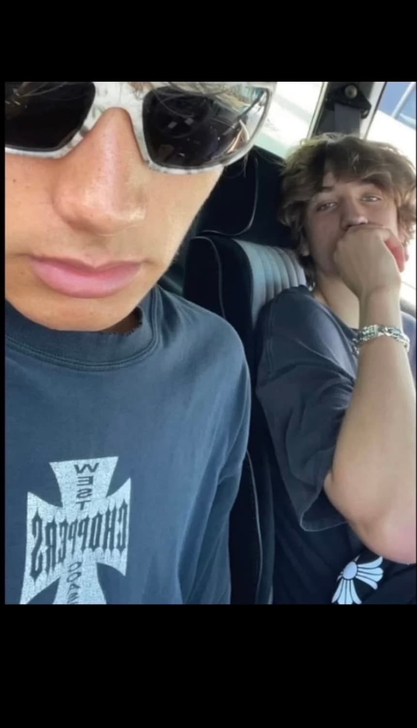 90s OG 웨스트코스트챠퍼스 써멀 니트 블랙 상품이미지8