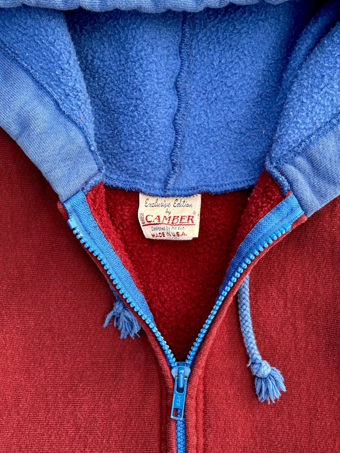 90s 캠버 익스클루시브 에디션 크레이지 패턴 후드집업 상품이미지3