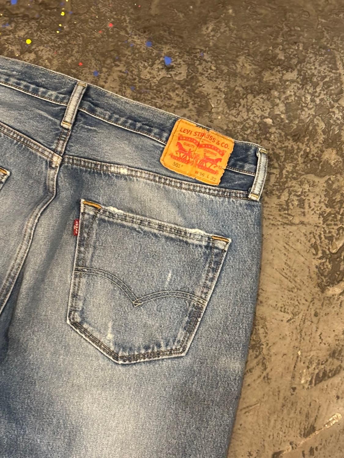 리바이스 501 스트레이트 상품이미지9