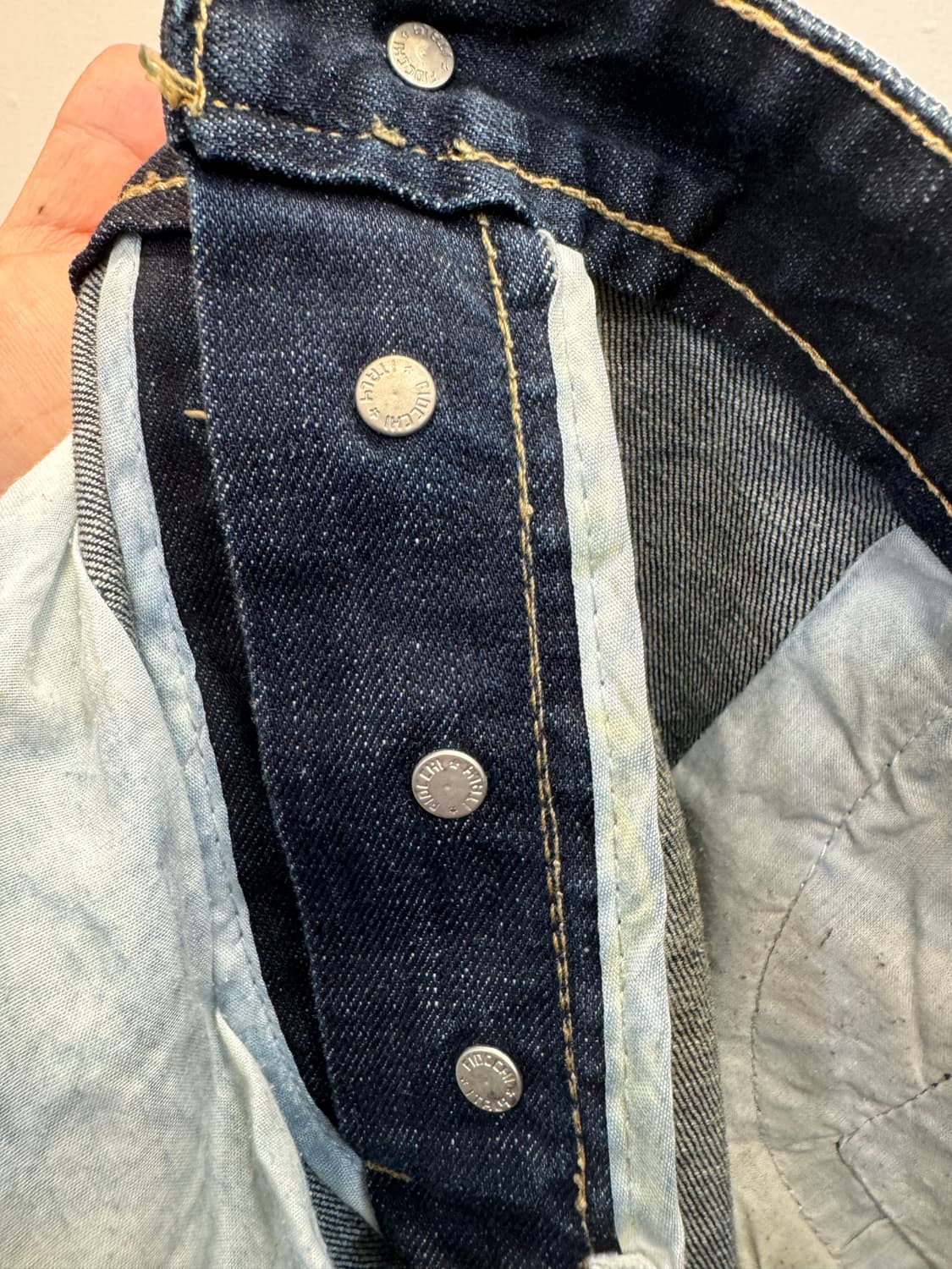 52 디스퀘어드 탱글스 레더패치 데님 청바지 36-38 상품이미지9