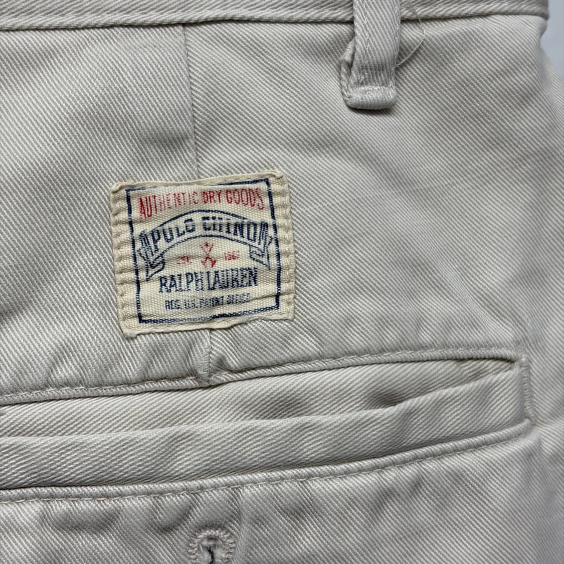 90S 폴로 투턱 치노팬츠 상품이미지3