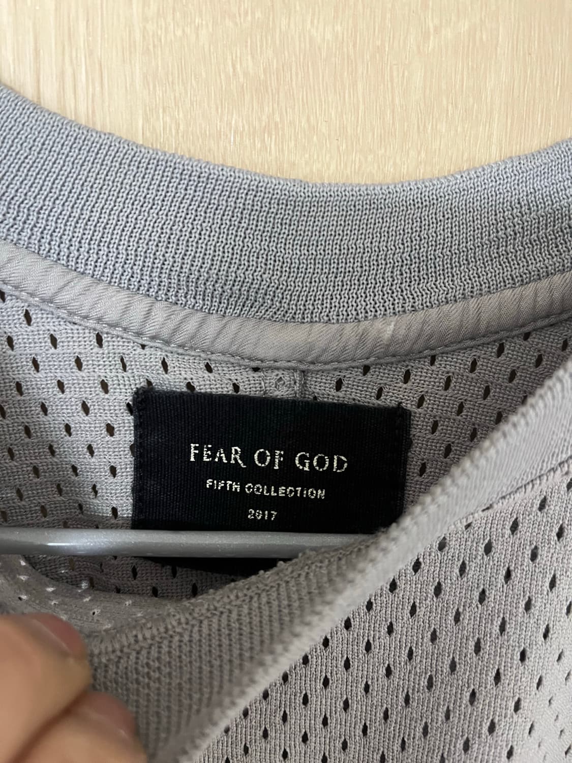 [XL]피오갓 5th 오버사이즈 메쉬 티셔츠 상품이미지3