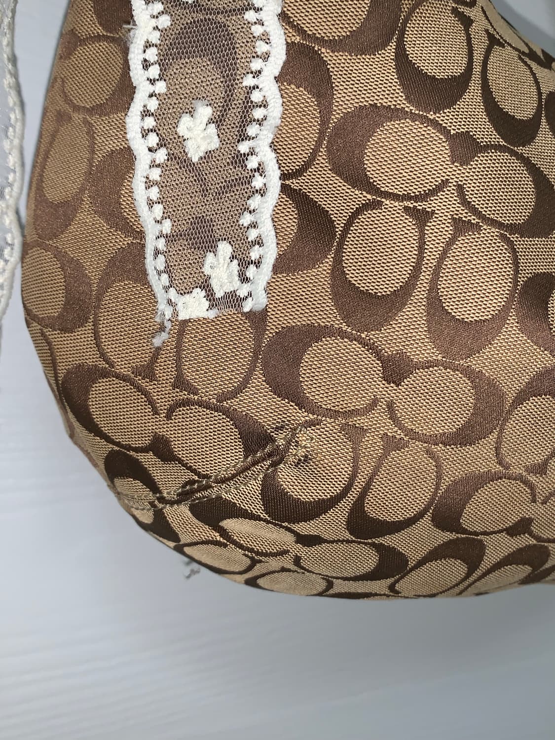 Coach withe y2k shoulder bag 상품이미지6