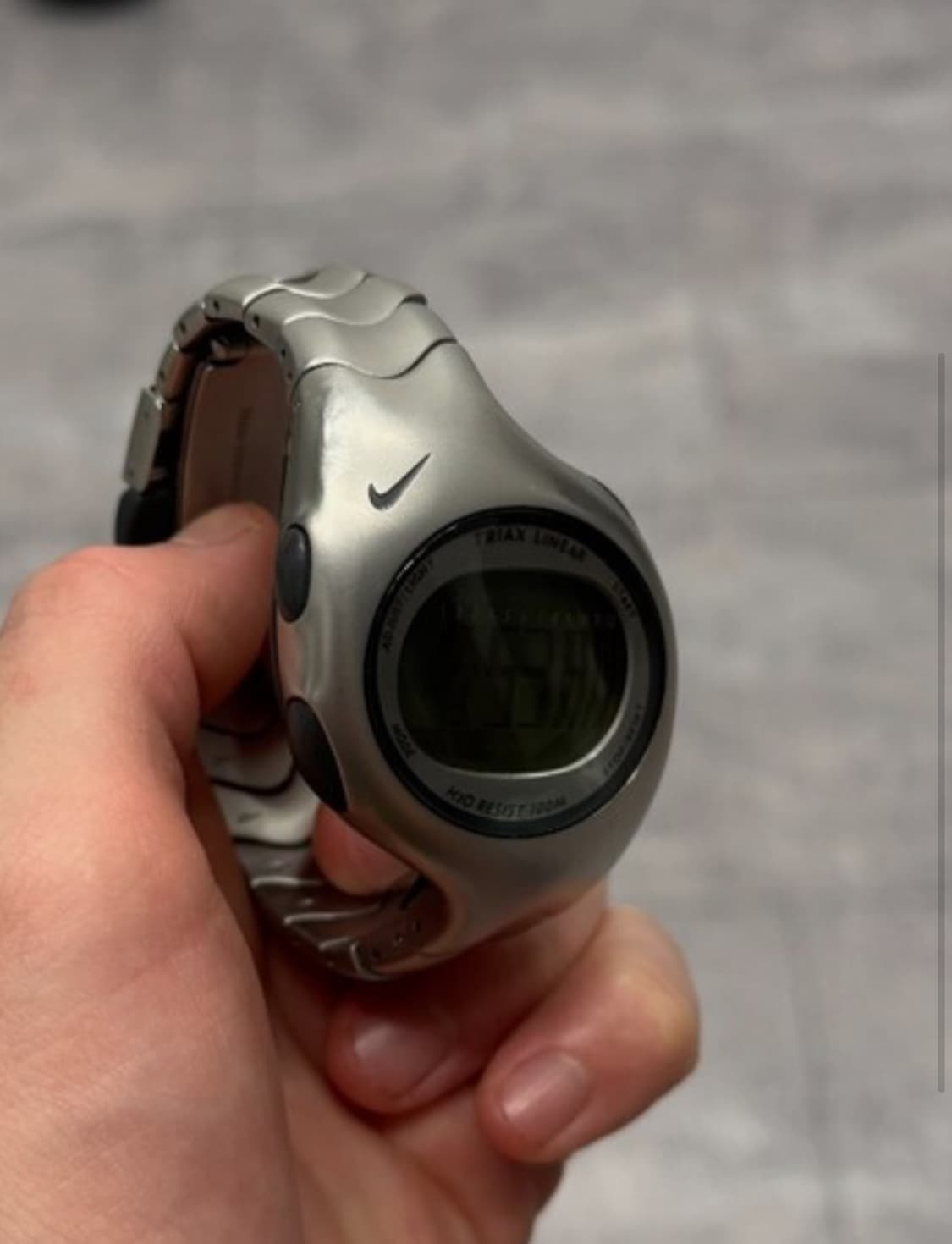 나이키 트라이액스 워치 triax 리니어 메탈시계 상품이미지1