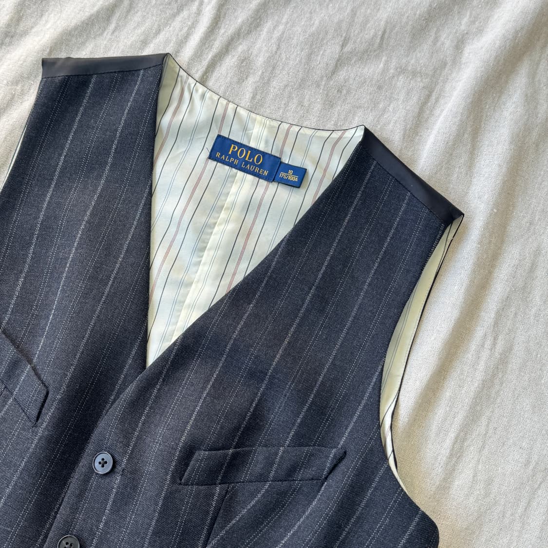 폴로랄프로렌 스트라이프 배색 베스트 10(90~95) 상품이미지2