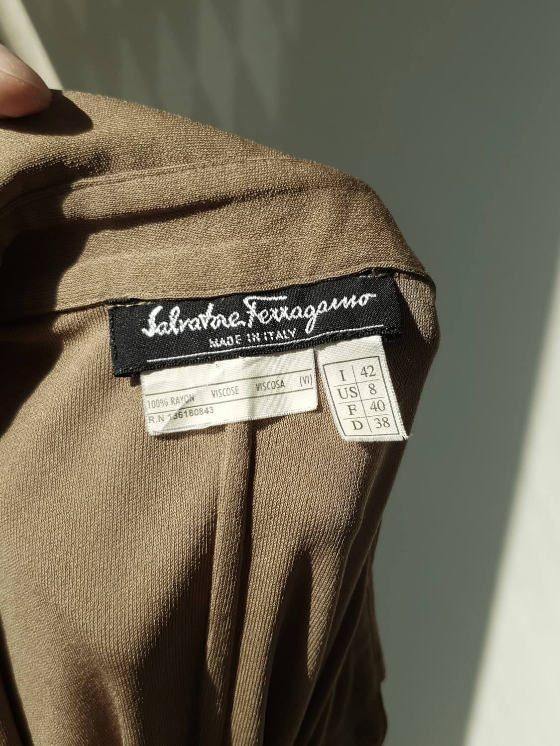 90s Salvatore Ferragamo sleeveless 상품이미지7