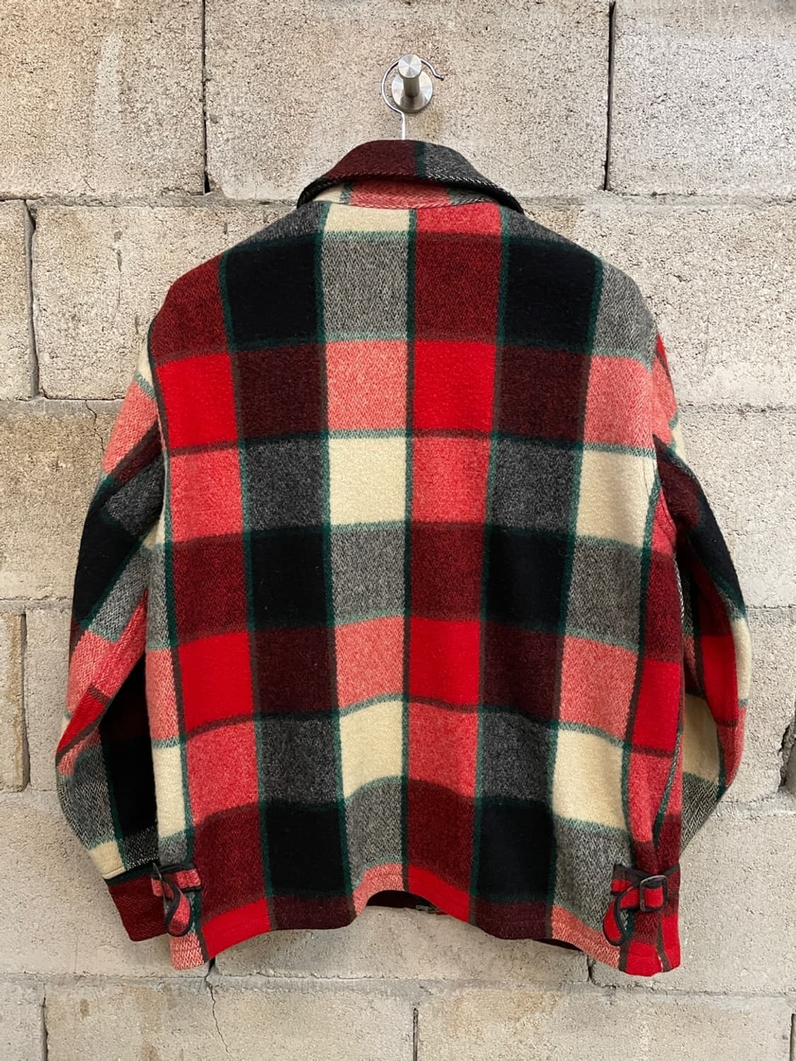 70s 울리치 체크 드리즐러 자켓  상품이미지5