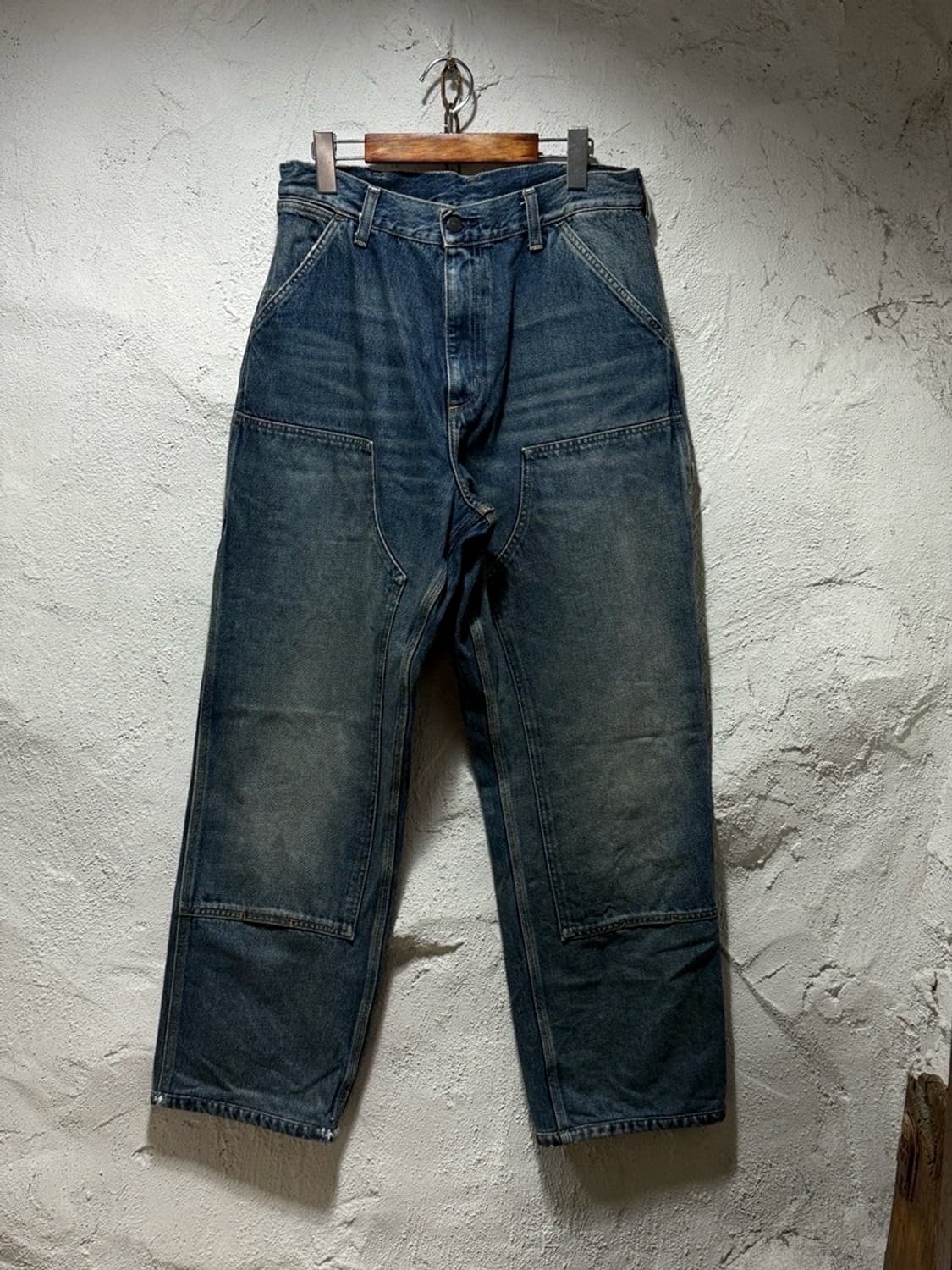Carhartt 칼하트 데님 더블니 카펜터 팬츠 아메리칸 캐쥬얼 워크웨어 상품이미지2