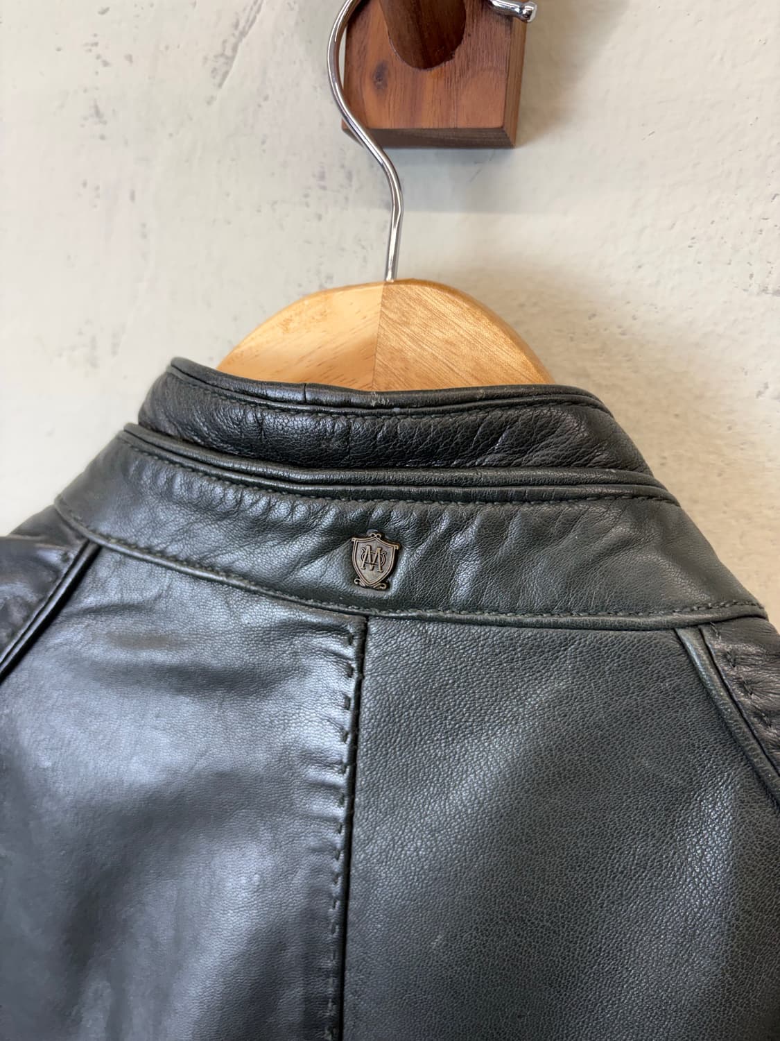 마시모두띠 양가죽 자켓 다크 그린 상품이미지7