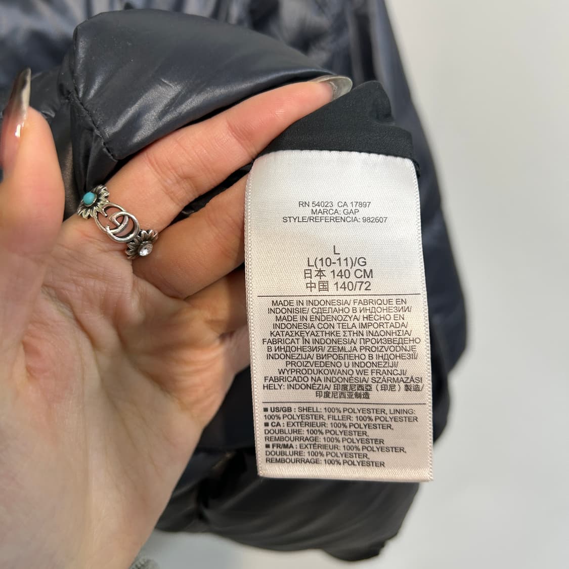 갭 키즈 패딩 10-11세 상품이미지4