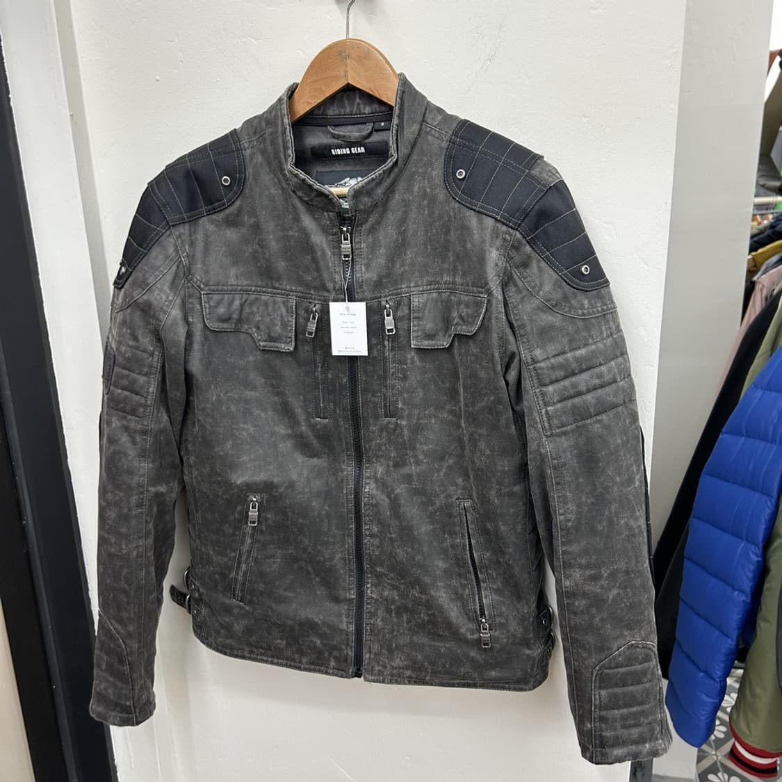 15997 - 할리데이비슨 워싱 레더 라이더 자켓 상품이미지2