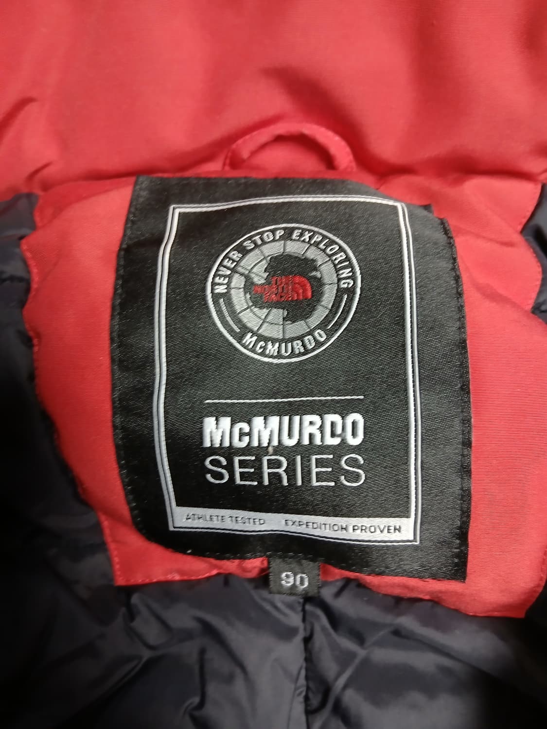 노스페이스 맥머드  패딩90 상품이미지4