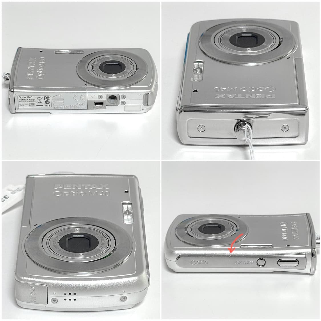 펜탁스 옵티오 M40 실버 빈티지디카 상품이미지4