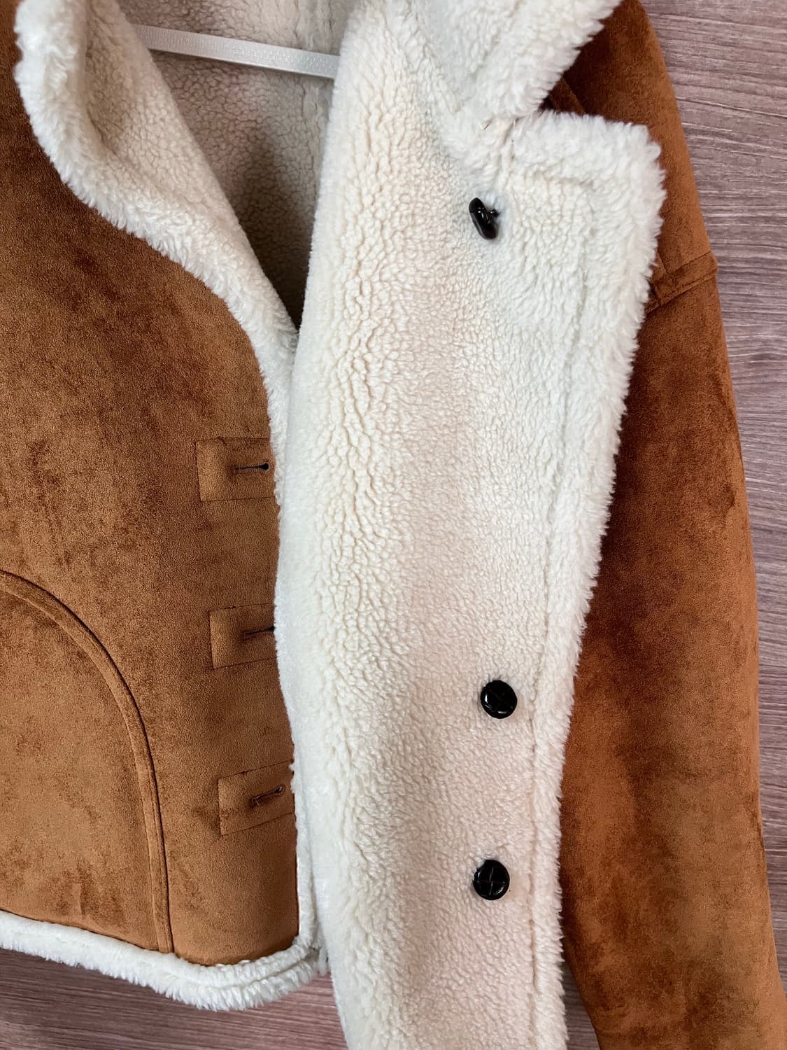 리버서블 양털 무스탕 상품이미지3