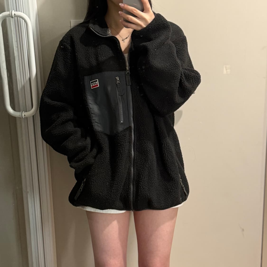 리바이스 플리스 집업 상품이미지1