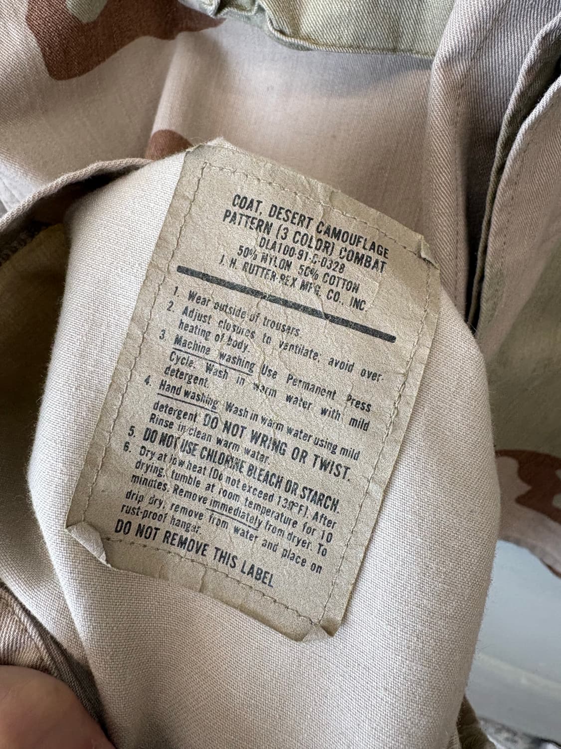 미군 U.S. Army 데저트 카모 bdu 셔츠 자켓 상품이미지9