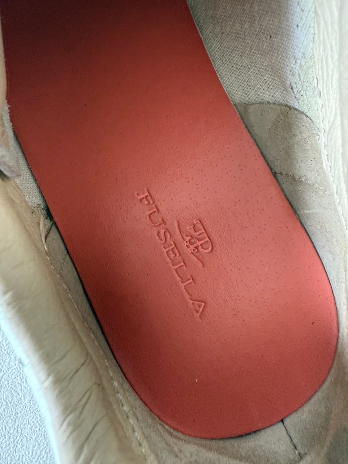 [250]푸셀라(Fusella) 레더 러너 슈즈 상품이미지10