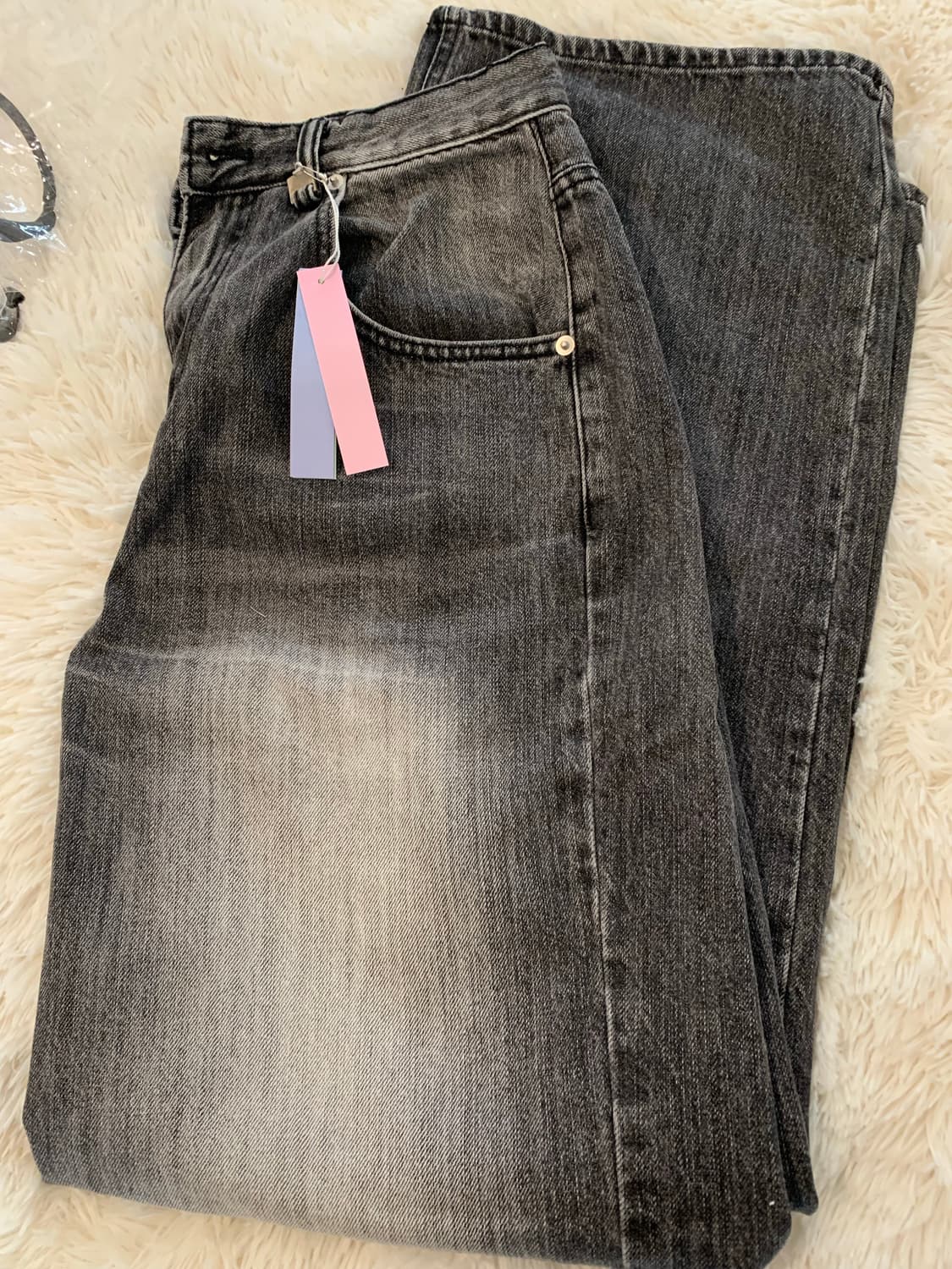 페일제이드 바지 Low-Rise Wide Denim Jean  상품이미지1