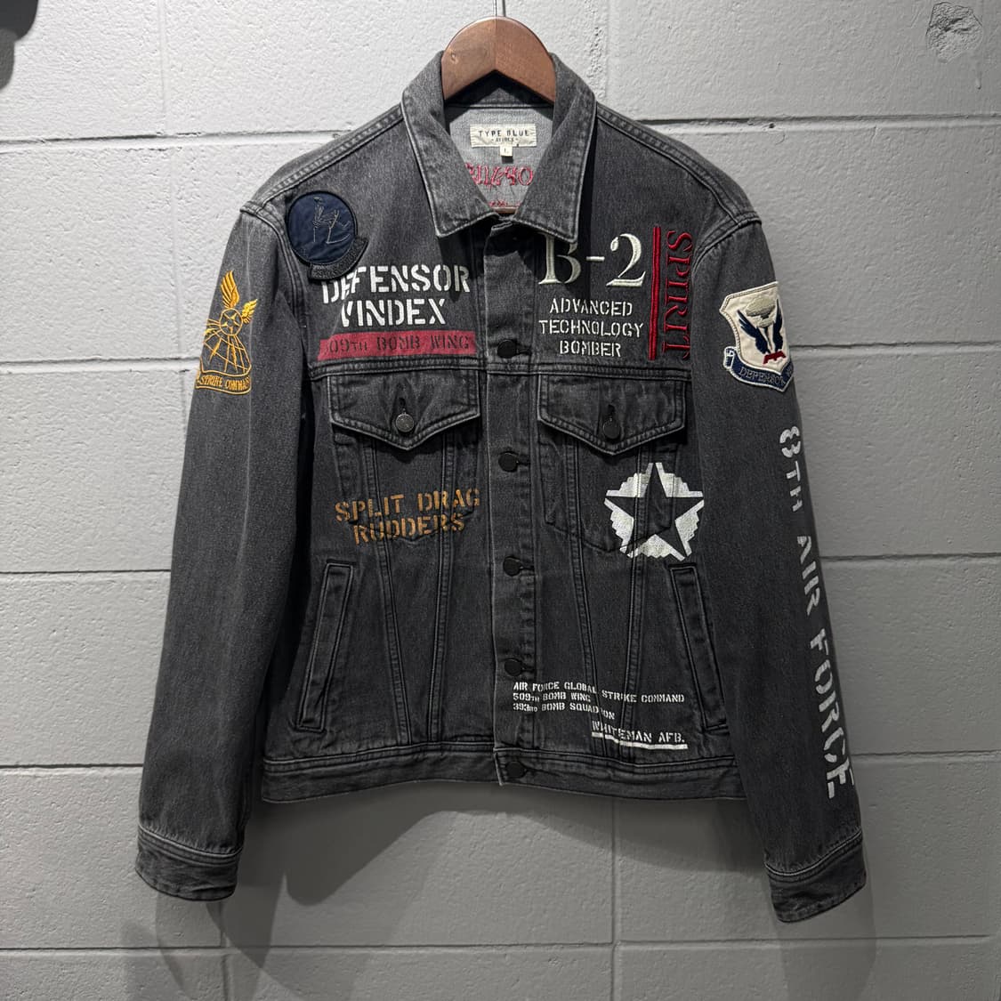 아비렉스 항공 데님자켓 상품이미지1