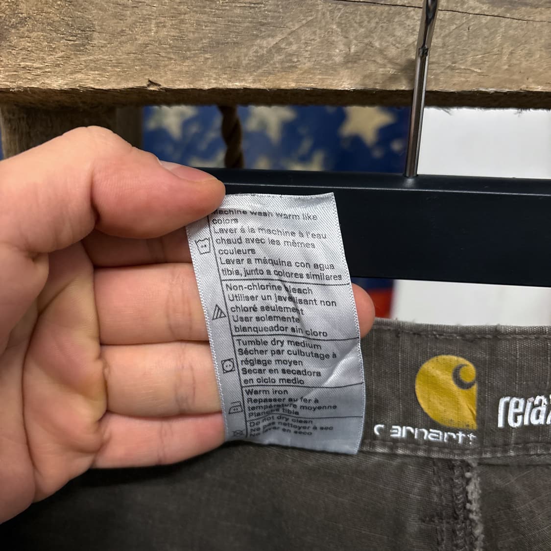 칼하트 오리지널 BDU 립스탑 데미지 카고 워크 팬츠 N699 상품이미지9