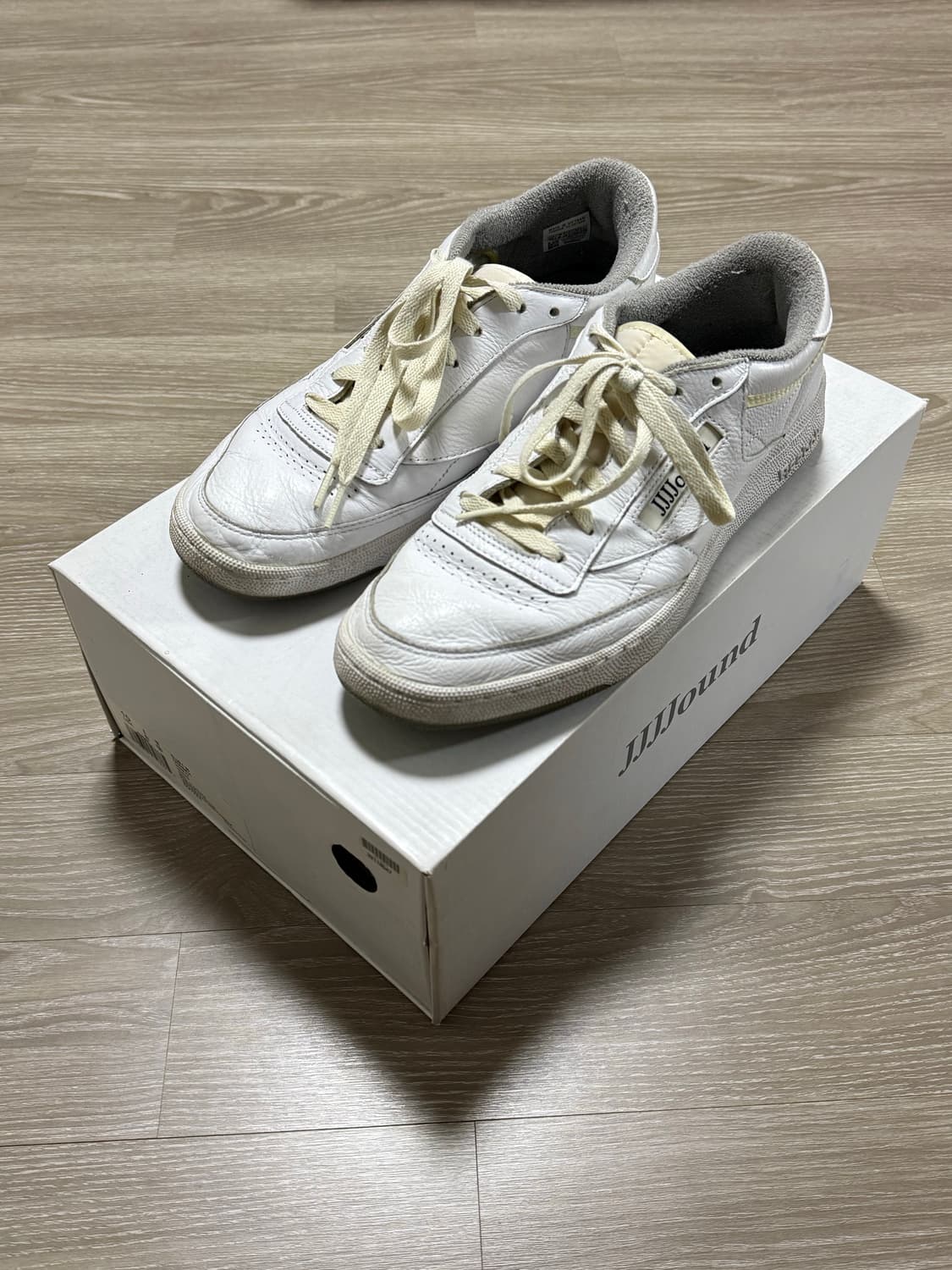 (예약중)리복 자운드 클럽c 19ss 초판 White/Grey 280 상품이미지3
