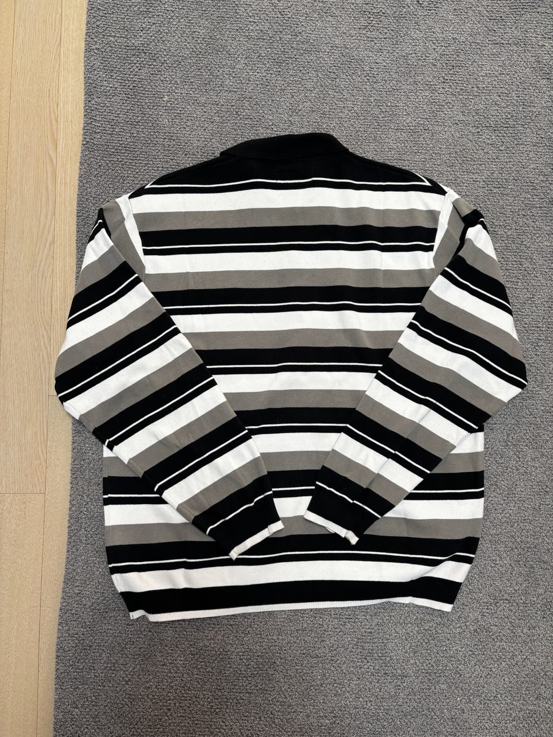 [L] 슈프림 Supreme 니트 Polo 폴로 스트라이프판매 합니다. 상품이미지2