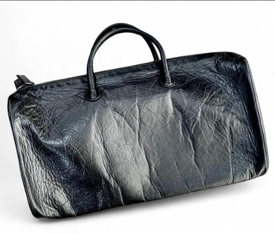 헬무트랭 레더 미니보스톤 핸드백 y2k 상품이미지2