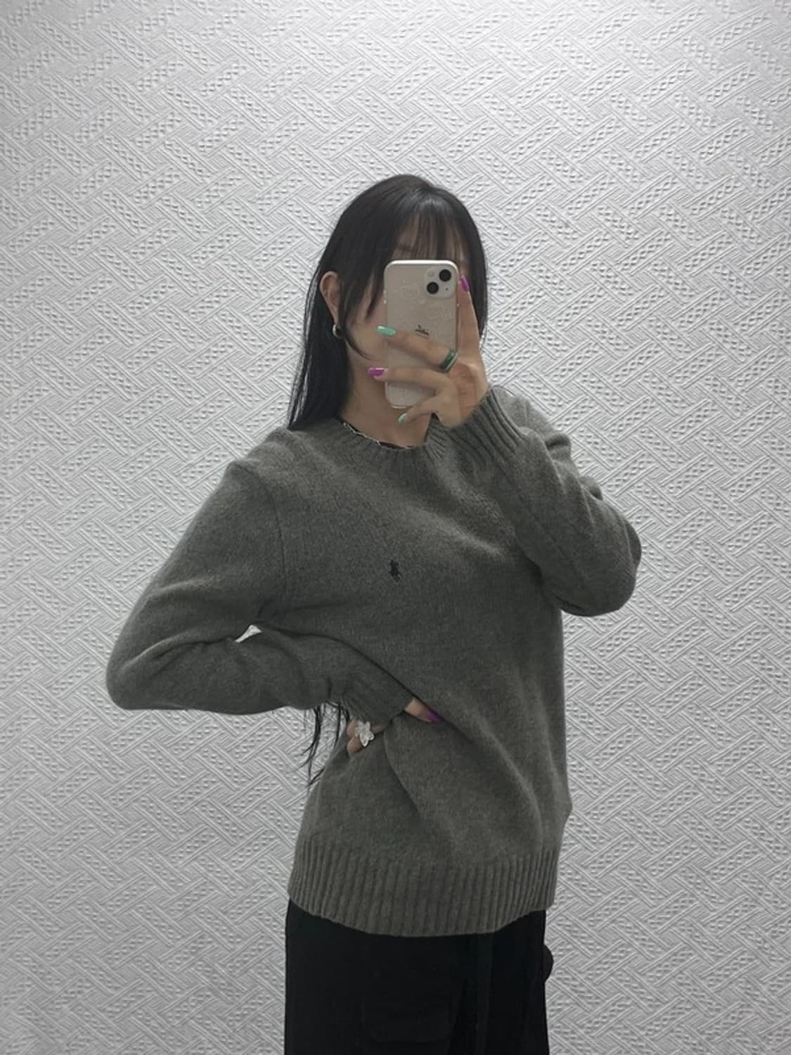 폴로 랄프로렌 베이직 시크 폭닥 울 니트 M C07369 상품이미지2