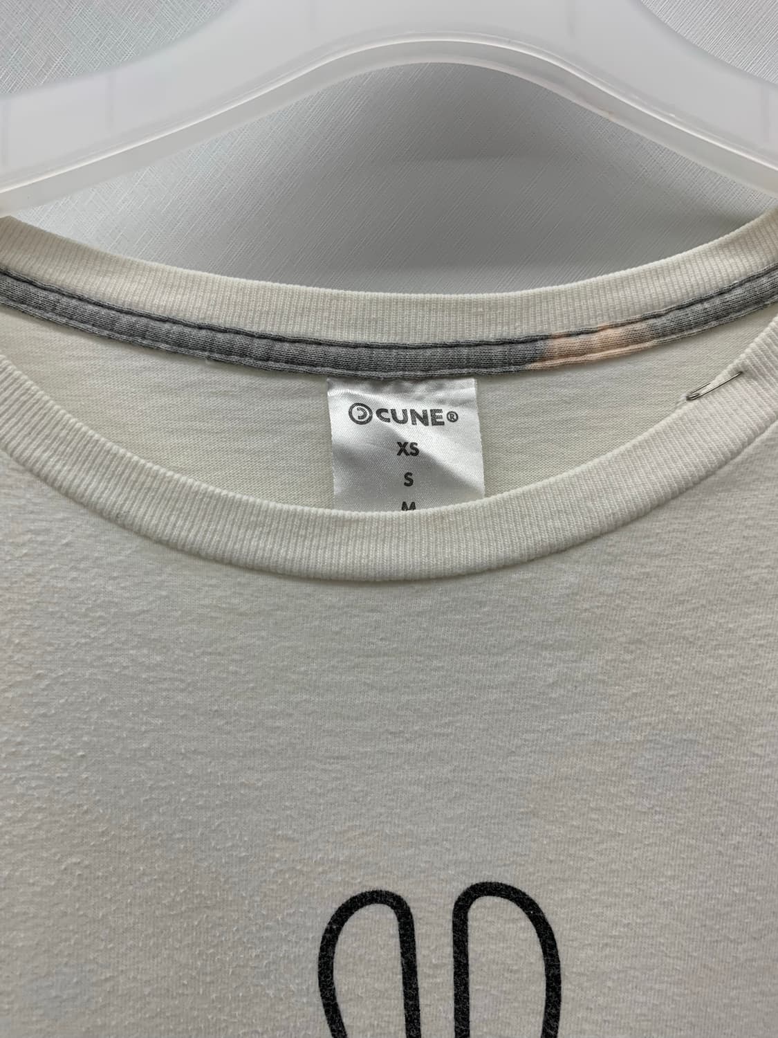 Cune 오컬트 펑크 프린팅 티셔츠 상품이미지4