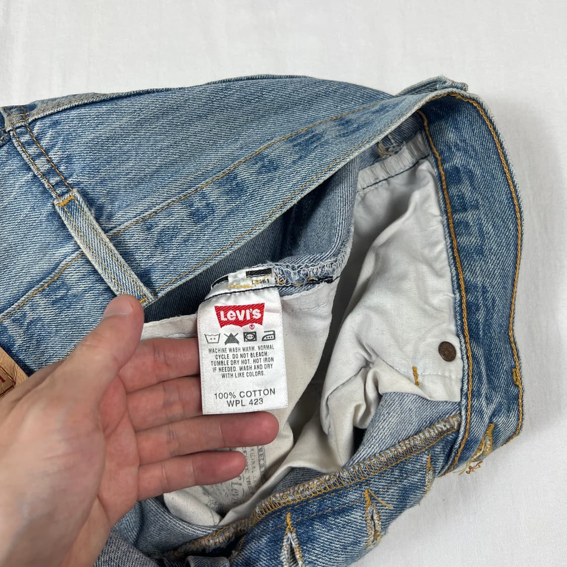 리바이스 levis 501 연청 데님 팬츠 청바지 상품이미지10