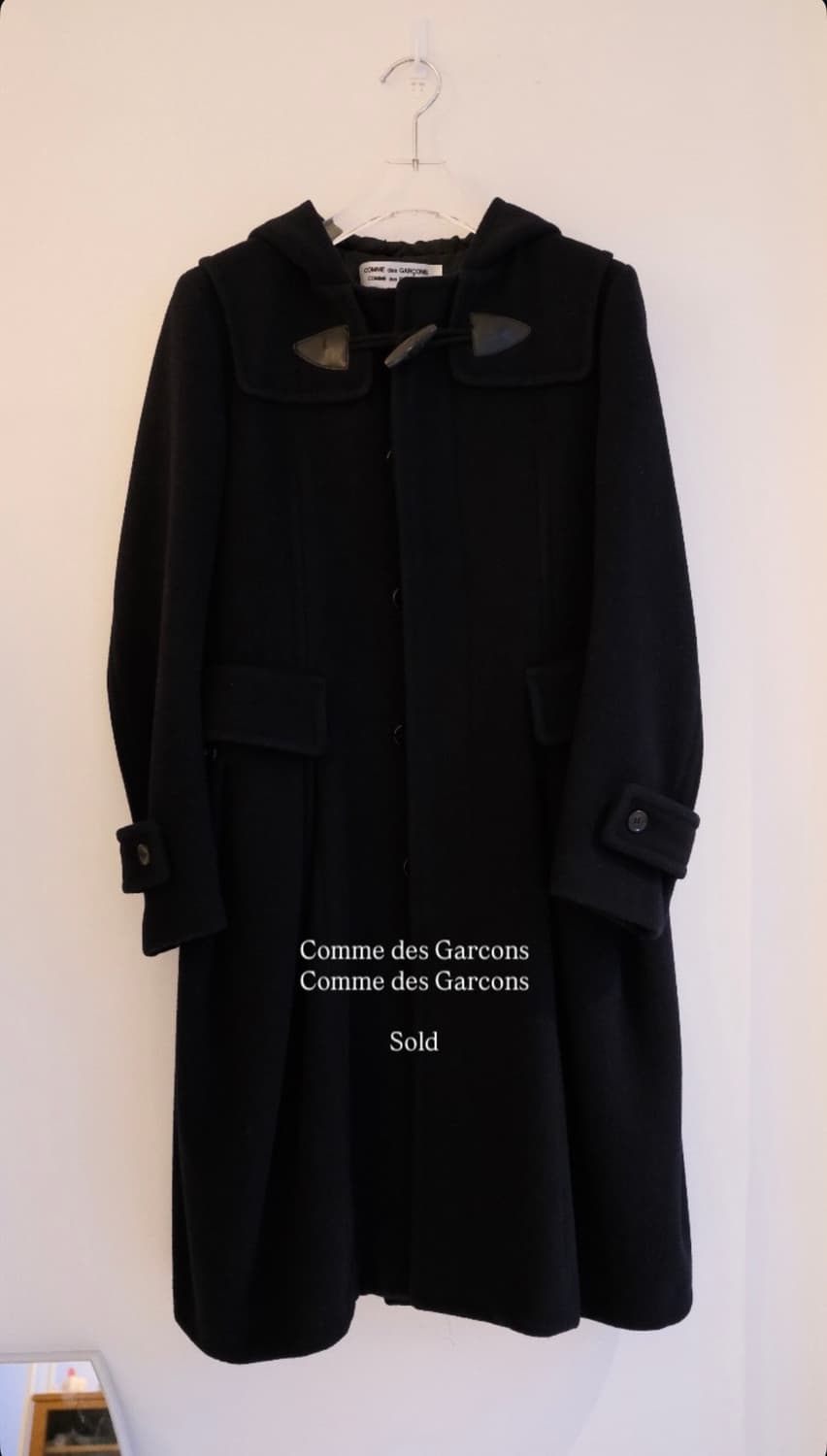 꼼데코트 롱 더플코트 상품이미지1