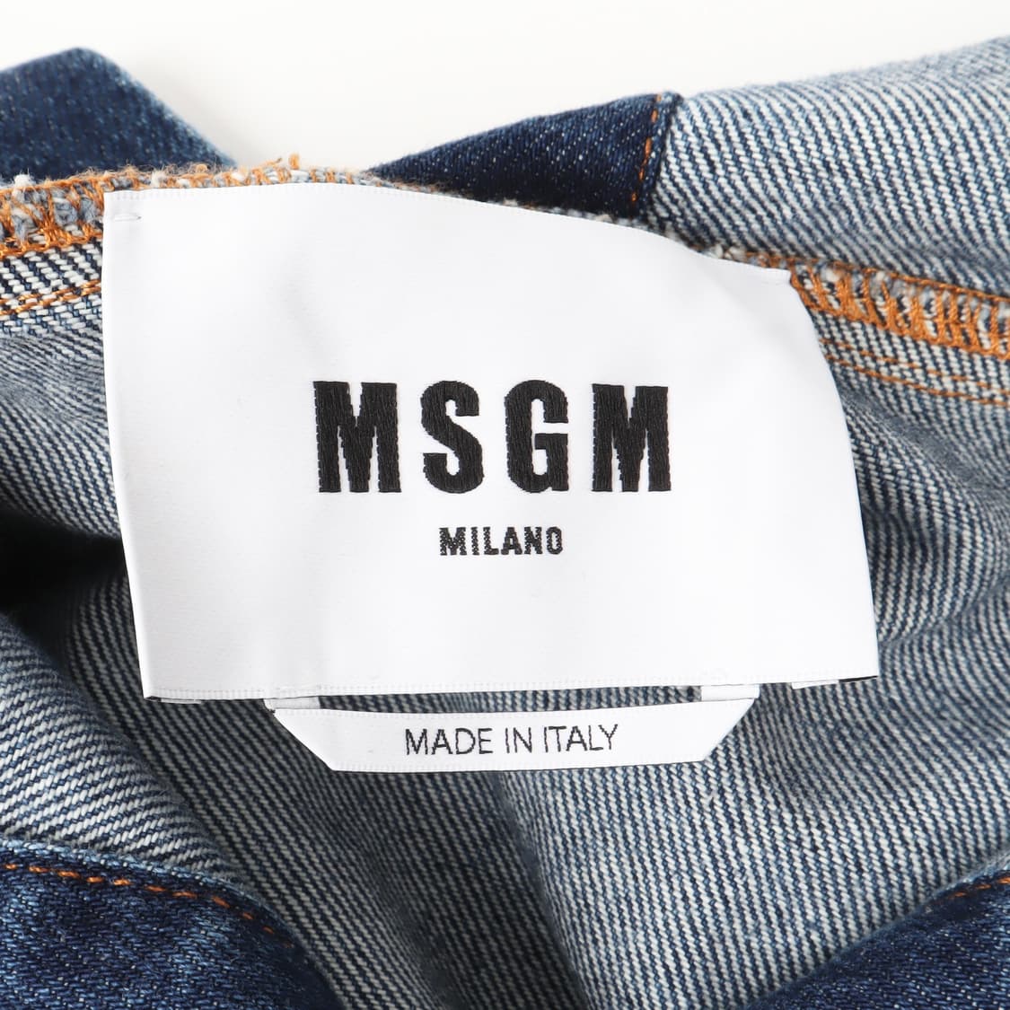 MSGM 21fw 2way 플로랄 데님자켓 상품이미지8