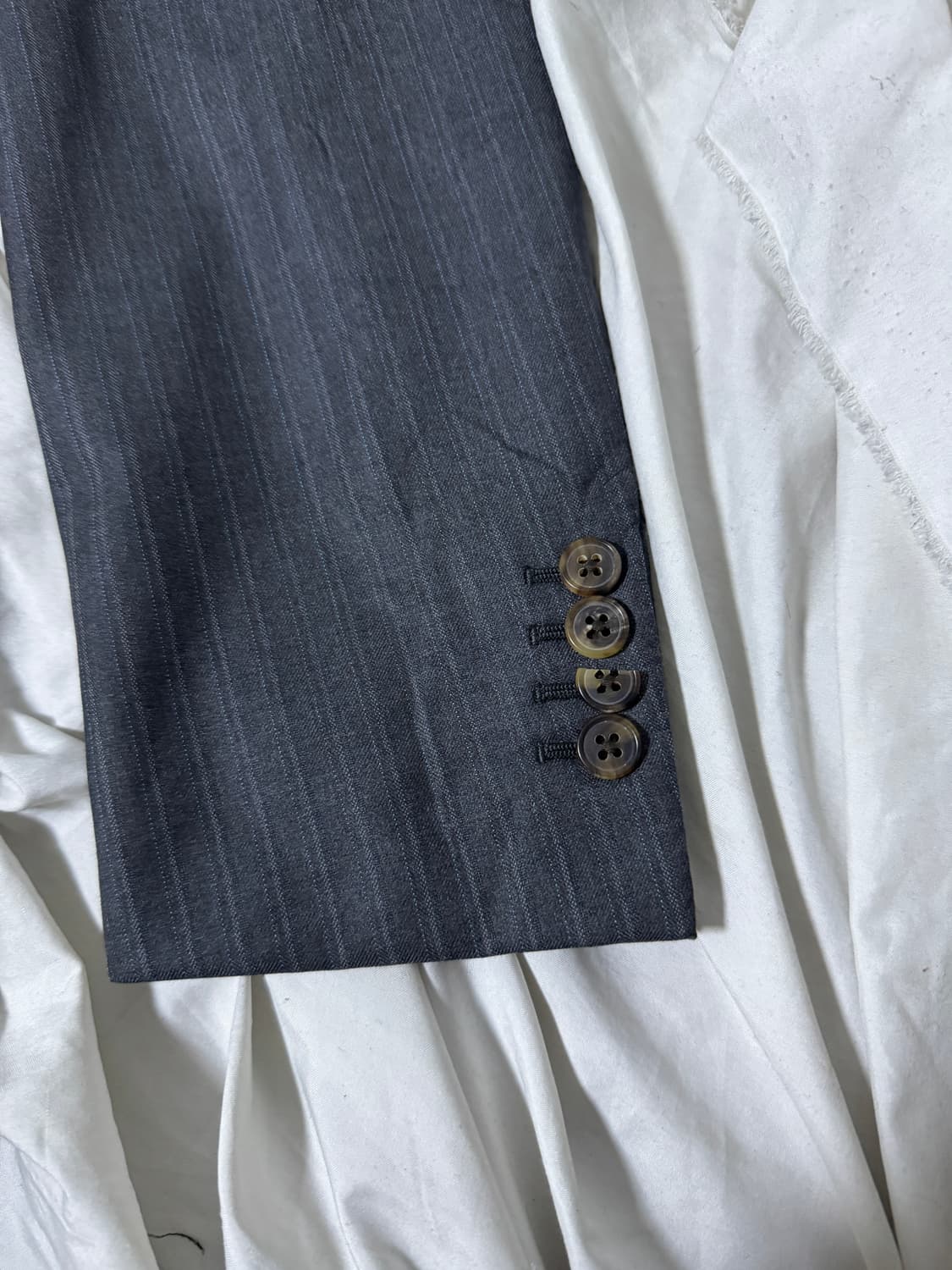 에르메스 울 스트라이프 블레이저 상품이미지4