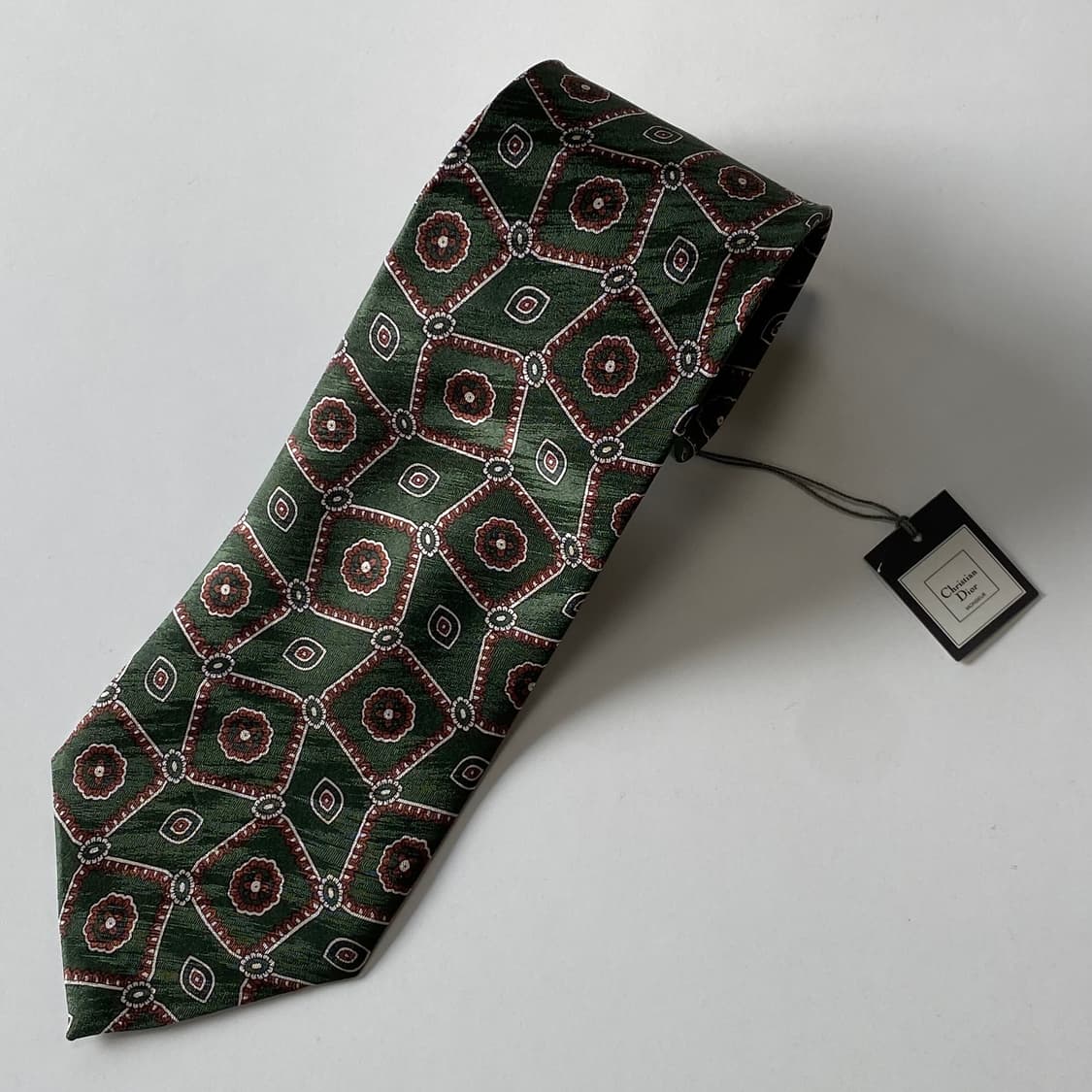 택달린 미사용품 크리스찬 디올(Dior) 명품 정품넥타이 상품이미지5
